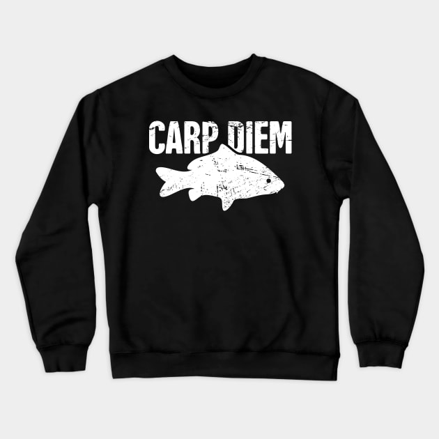 Funny Carp Fish - Gift For Carp Fishing Crewneck Sweatshirt by MeatMan